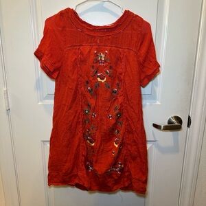 Umgee USA Embroidered Ladies Dress